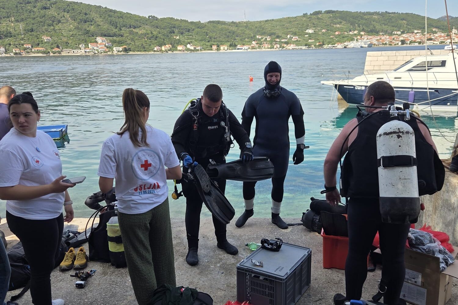Trenutno pregledavate Velika eko akcija na Ošljaku: očišćeno podmorje i obala te otvorena poučna staza